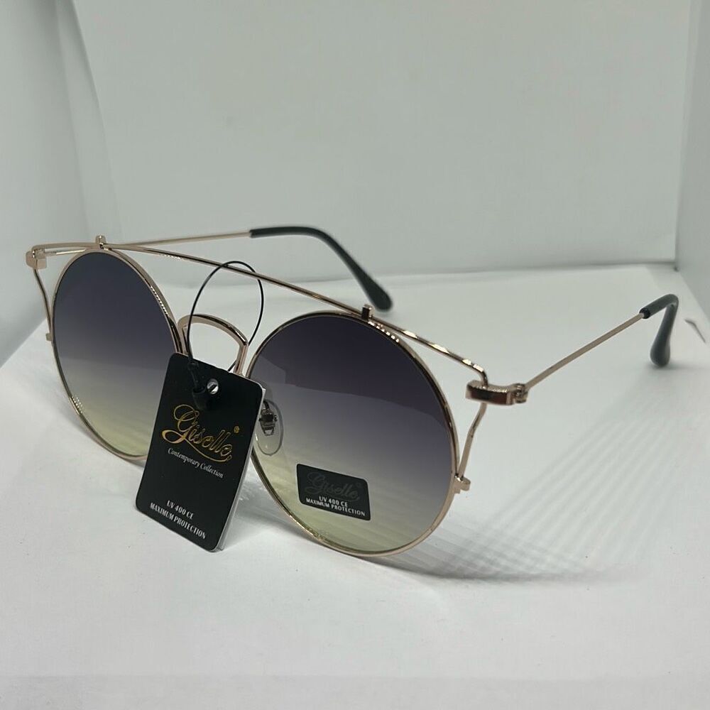 Giselle Round Metal Sunglasses